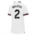 Manchester City Kyle Walker #2 Replika Borta matchkläder Dam 2023-24 Korta ärmar